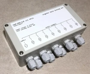 Schaltaktor Homematic 8-fach für 230V im IP65 Gehäuse für Gartenbewässerung